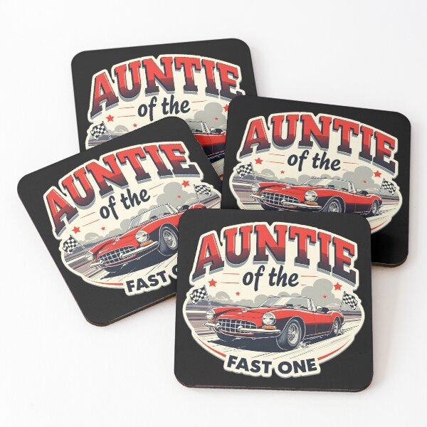 Item preview, Auntie Of The Fast One Classic Car designed and sold by LunaMagicStudio.