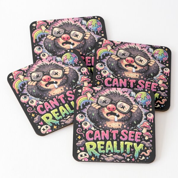 Item preview, Can't See Reality - Surrealist Psychedelia and Trippy Art designed and sold by EsenciaZen.