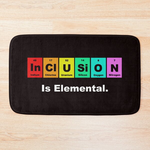 Item preview, Inclusion is elemental  designed and sold by NoteworApparel.