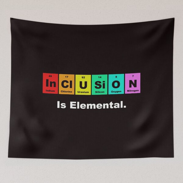 Item preview, Inclusion is elemental  designed and sold by NoteworApparel.