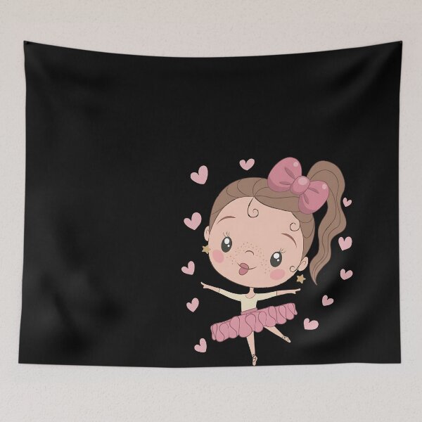 Item preview, Cute Cartoon Ballerina designed and sold by ForThe2F0X1Folks.