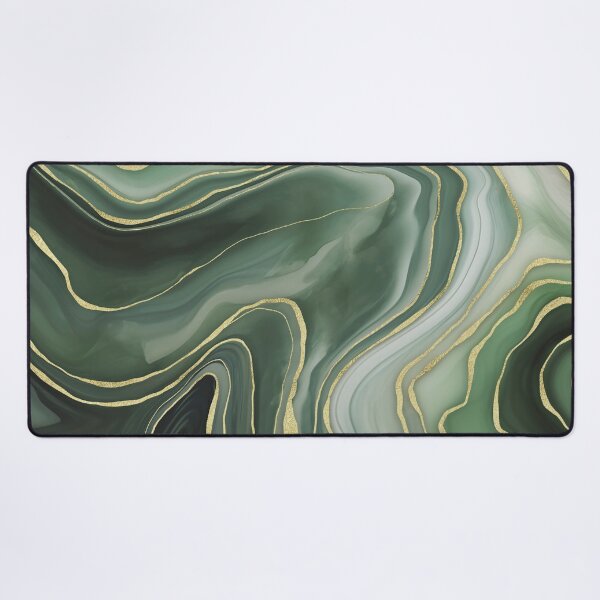 Item preview, Luxury Marble Reverie Jade Green designed and sold by artsandsoul.