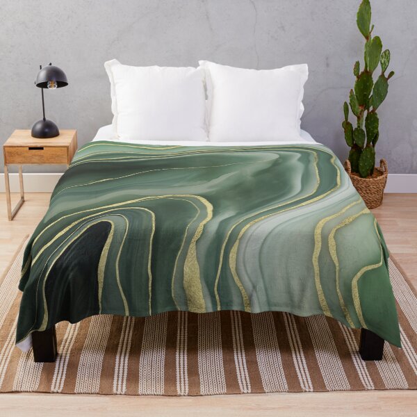 Item preview, Luxury Marble Reverie Jade Green designed and sold by artsandsoul.
