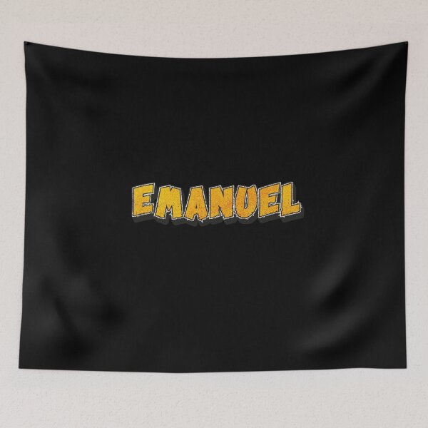 Item preview, Emanuel Personalized Name - Cool & Funny Custom Gift for Men and Boys designed and sold by Oussinc.
