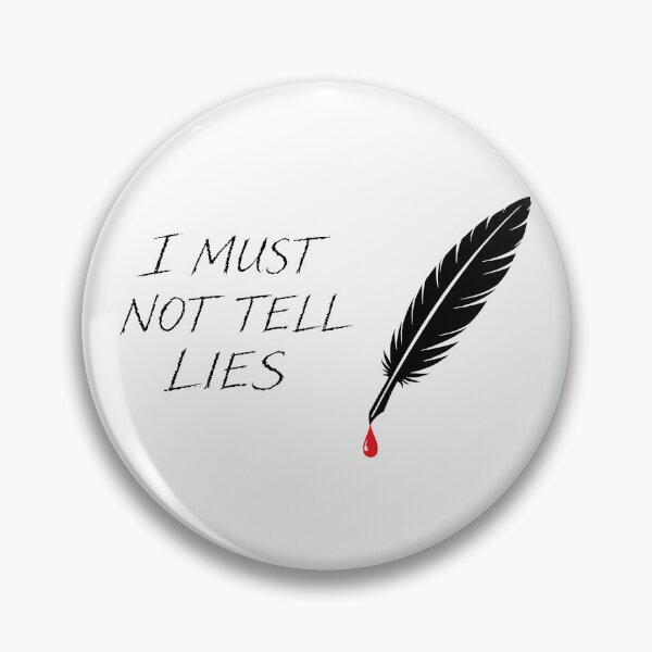 Item preview, I Must Not Tell Lies Detention Penmanship designed and sold by agearb.