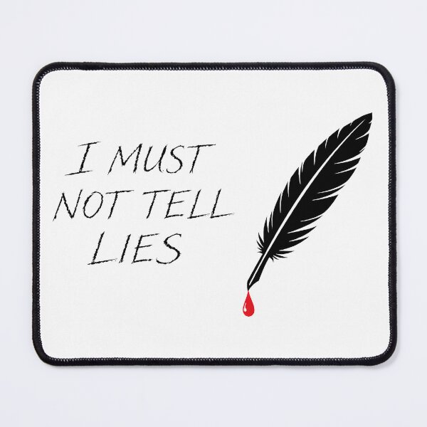 Item preview, I Must Not Tell Lies Detention Penmanship designed and sold by agearb.