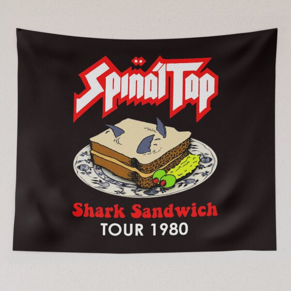 Item preview, Spinals Tap Shark Sandwich  designed and sold by NoteworApparel.