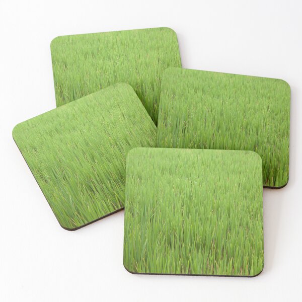 Item preview, Infinite Vibrant Green Grass Field Background designed and sold by LRPhotoart.