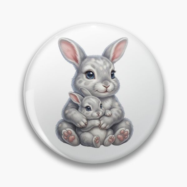 Item preview, Endless Sweetness: Duo of Adorable Bunnies designed and sold by CHRIST5000.