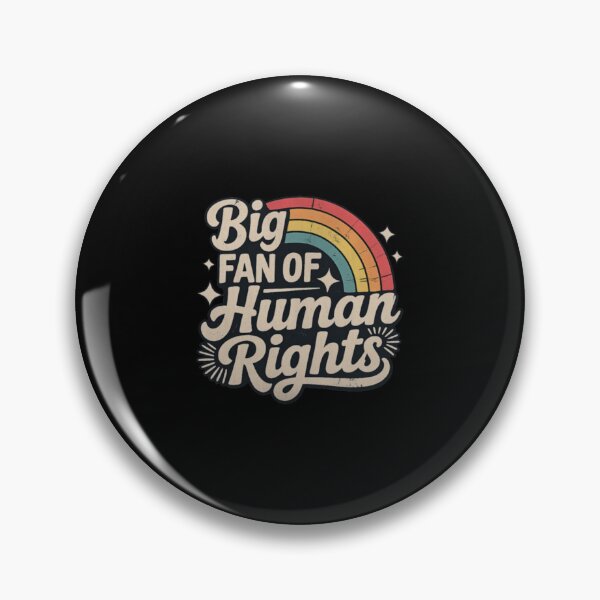 Item preview, Big Fan of Human Rights  designed and sold by hooperjuanita.