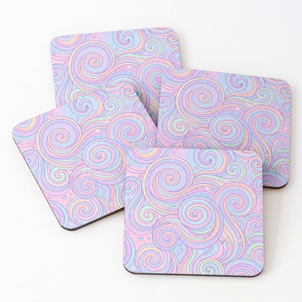 Item preview, Magical Rainbow Swirl Pattern designed and sold by EsenciaZen.