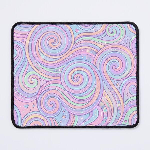Item preview, Magical Rainbow Swirl Pattern designed and sold by EsenciaZen.
