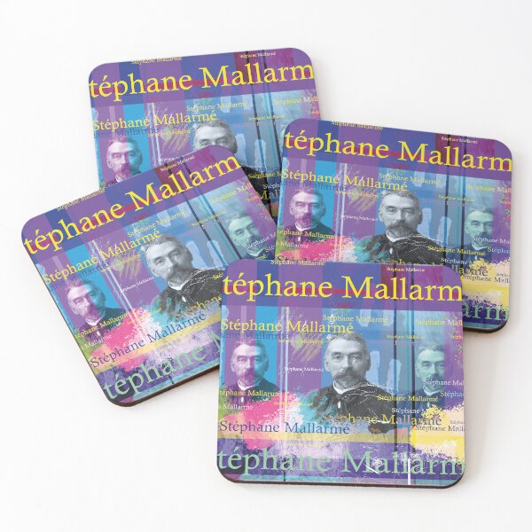 Item preview, Stéphane Mallarmé Portrait: An aesthetic collage for literature lovers designed and sold by Mauswohn.