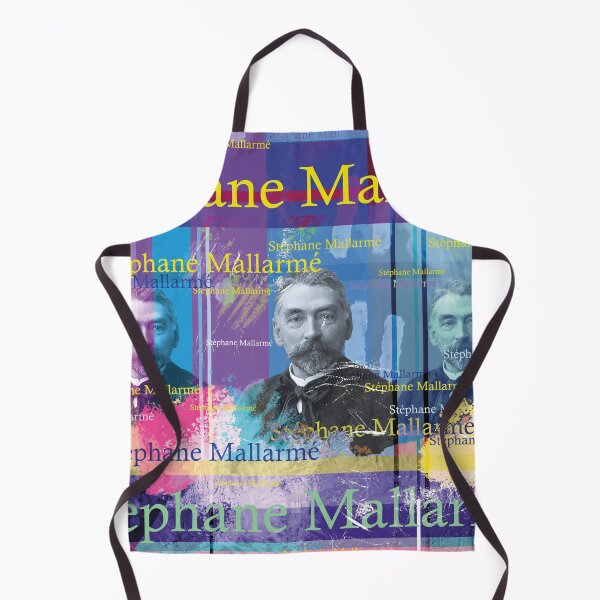 Item preview, Stéphane Mallarmé Portrait: An aesthetic collage for literature lovers designed and sold by Mauswohn.