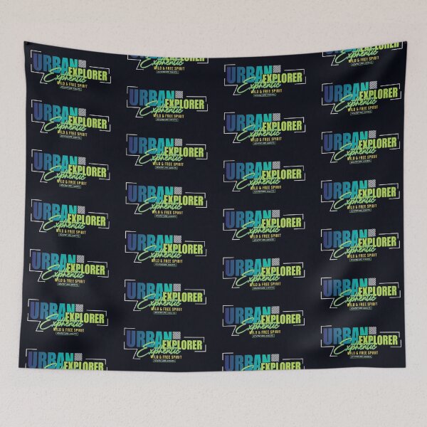 Item preview, Urban Explorer Wild & Free Typography designed and sold by Dogandesighn.
