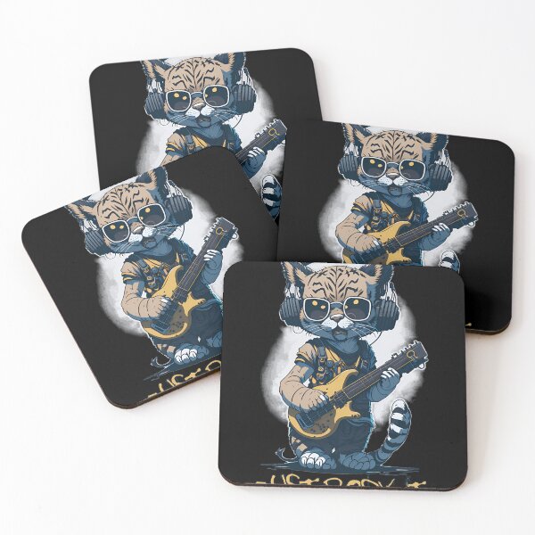 Item preview, Cat Guitarist designed and sold by Abdmurad2.