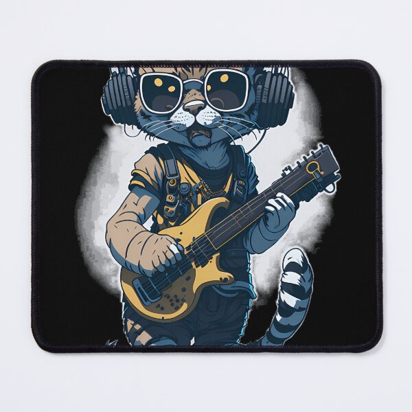 Item preview, Cat Guitarist designed and sold by Abdmurad2.