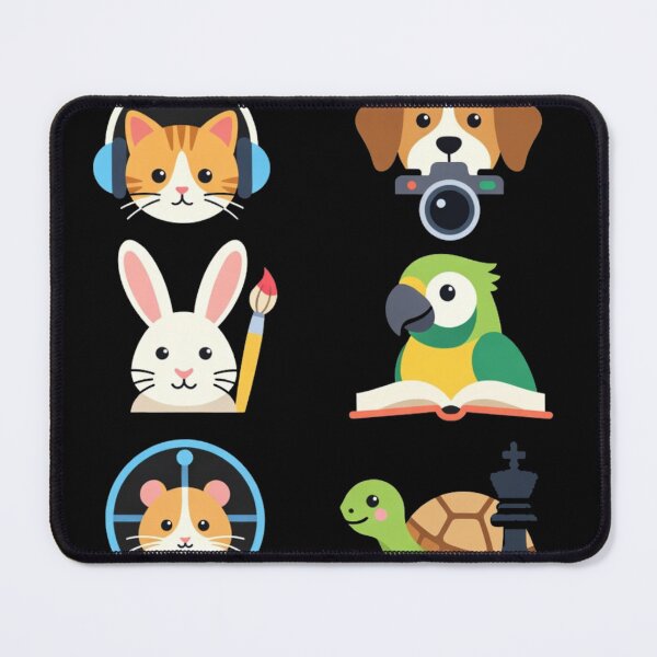 Item preview, Pet-Hobby-Mashups: Cute Animals with Talents & Hobbies designed and sold by GenZFashion000.