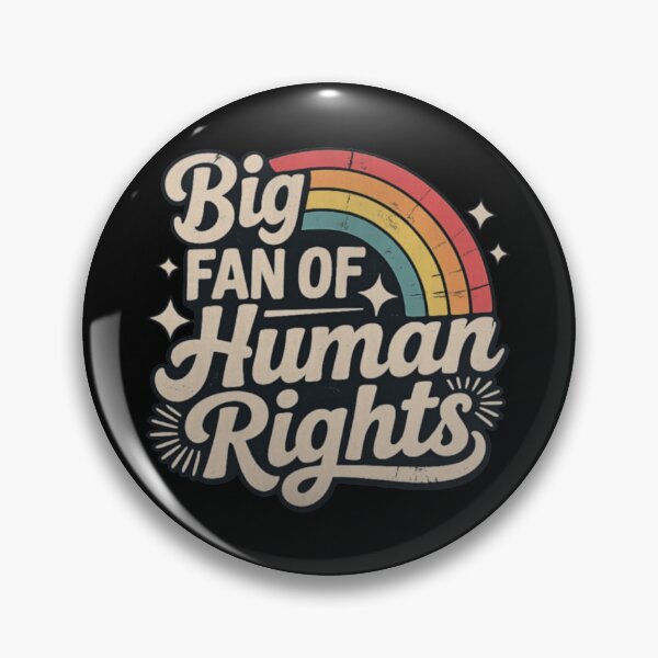 Item preview, Big Fan of Human Rights  designed and sold by kimhernandez.