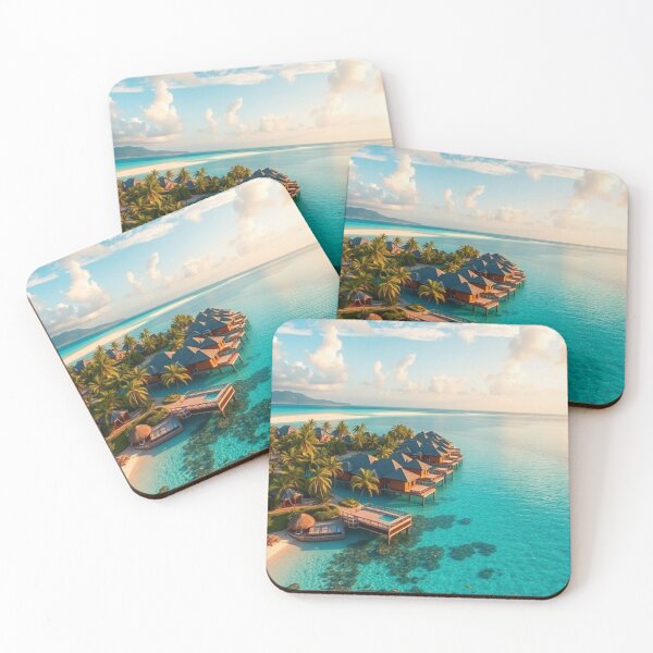Item preview, Luxury Overwater Villas in Tropical Crystal Lagoon designed and sold by Jade Ado.