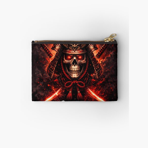 Item preview, Zanguys Samurai Skull – Ronin Warrior Katana Japanese Art designed and sold by zanguys.