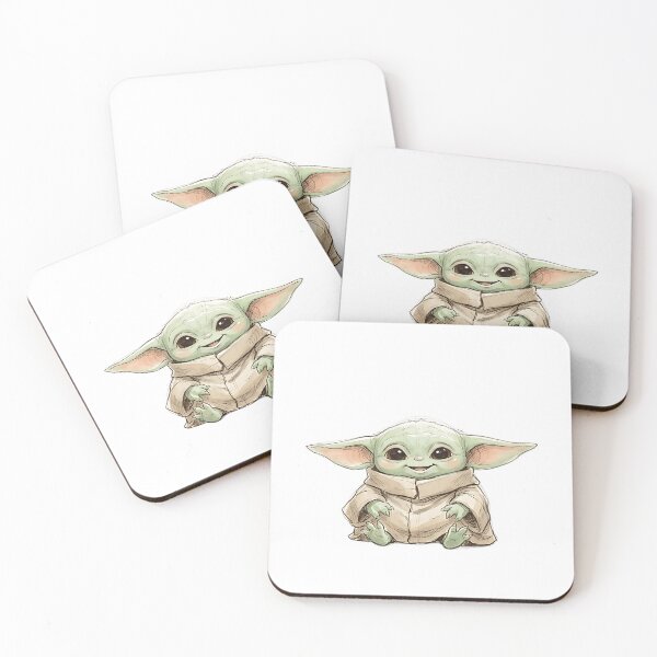 Item preview, SUPER CUTE SMILING BABY YODA designed and sold by LIS AND MELIVERSO.