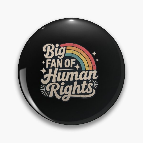 Item preview, Big Fan of Human Rights  designed and sold by bakerlonnie.