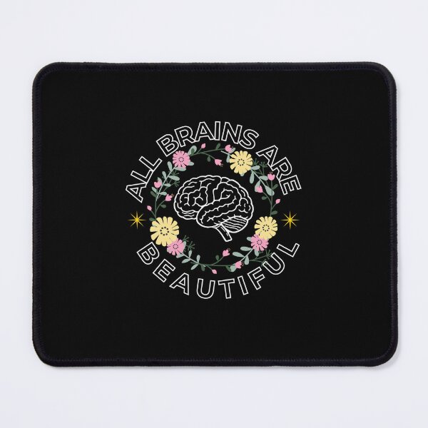 Item preview, All Brains Are Beautiful – Neurodiversity Pride designed and sold by YAKOUT-STUDIO.