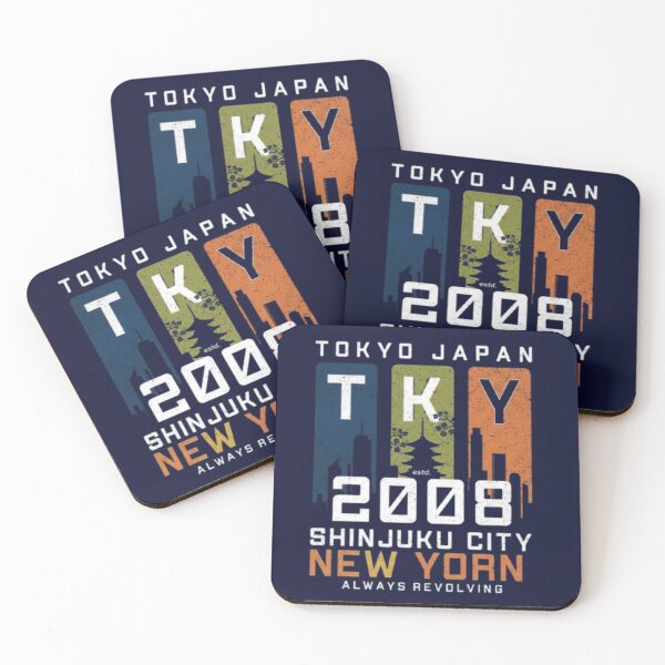 Item preview, Tokyo Shinjuku – Neon City Typography Design designed and sold by Dogandesighn.
