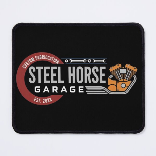 Item preview, Steel Horse Garage – Bold Mechanical Logo designed and sold by Dogandesighn.