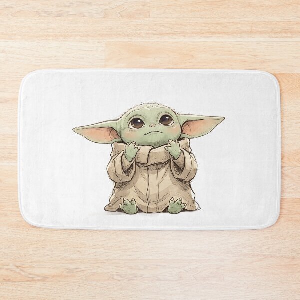 Item preview, BABY YODA LOOKING UP CUTELY designed and sold by LIS AND MELIVERSO.