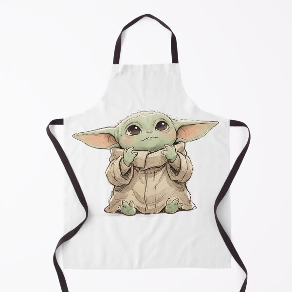 Item preview, BABY YODA LOOKING UP CUTELY designed and sold by LIS AND MELIVERSO.