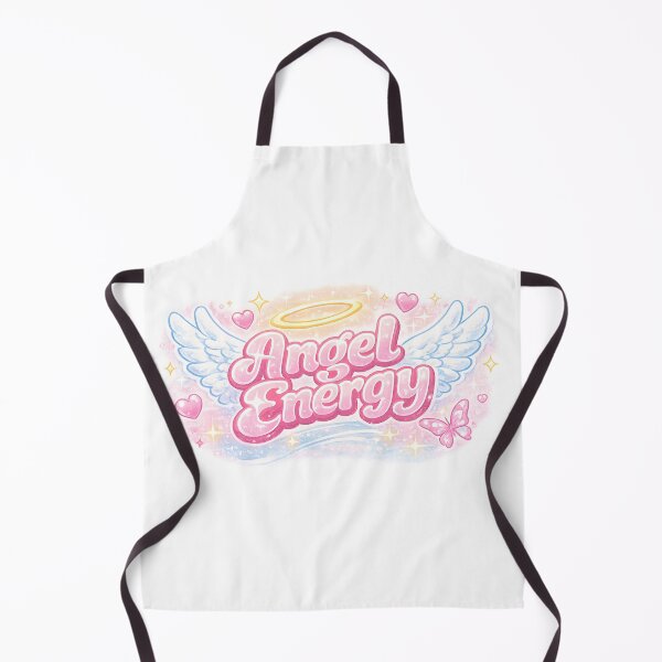 Item preview, Angel Energy Y2K Aesthetic – Cute Pink Angel Wings Graphic Tee designed and sold by CloudyDreams123.