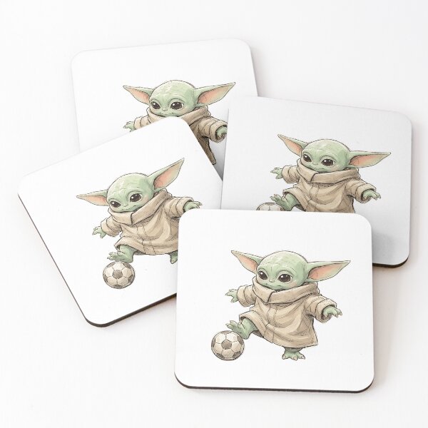 Item preview, BABY YODA PLAYING SOCCER designed and sold by LIS AND MELIVERSO.