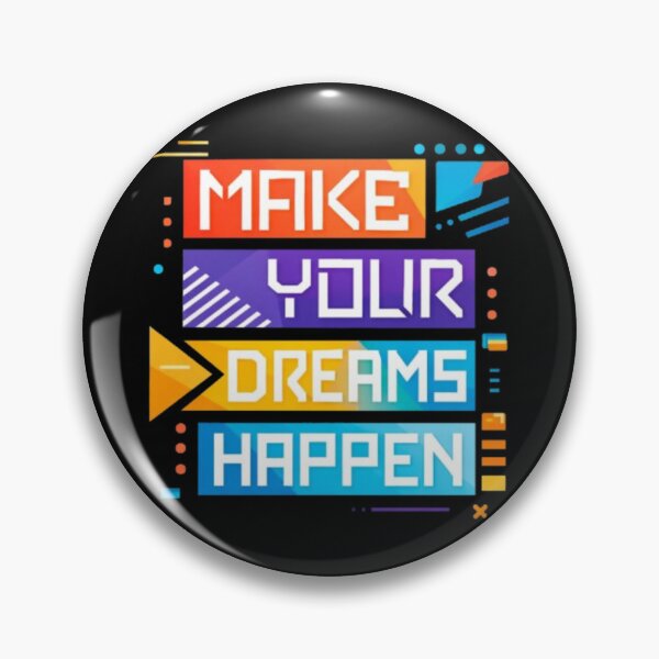 Item preview, Make Your Dreams Happen – Motivational Quote Design designed and sold by Dogandesighn.