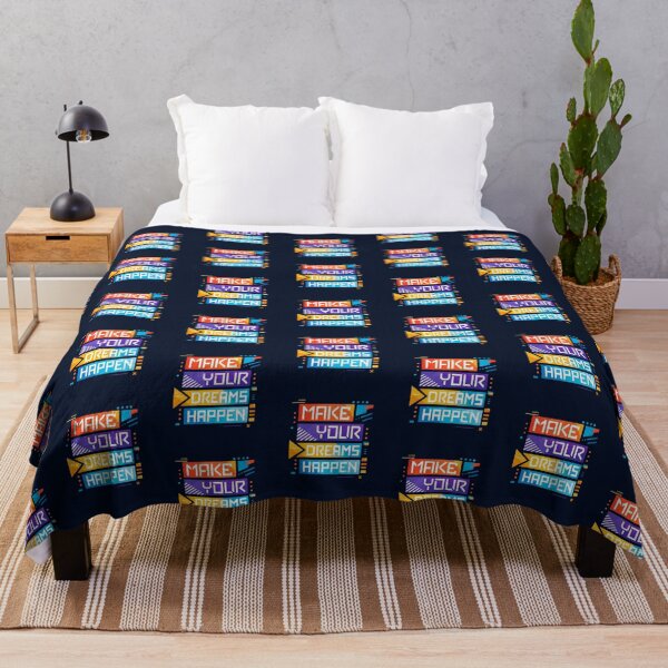 Item preview, Make Your Dreams Happen – Motivational Quote Design designed and sold by Dogandesighn.