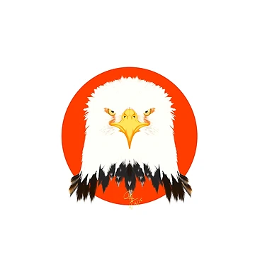 Artwork thumbnail, Fierce eagle by Rhapsodic1290