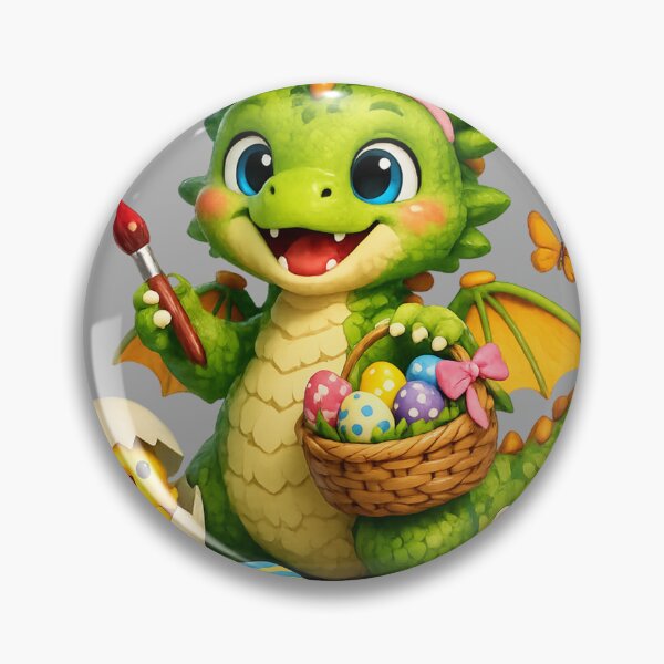Item preview, Eggstra Cute Baby Dragon Easter Celebration – Magical Spring Vibes designed and sold by RolMerch.