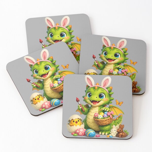 Item preview, Eggstra Cute Baby Dragon Easter Celebration – Magical Spring Vibes designed and sold by RolMerch.