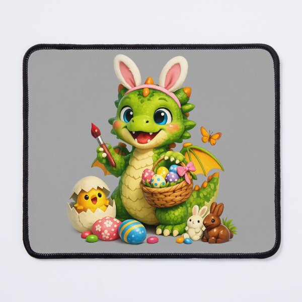 Item preview, Eggstra Cute Baby Dragon Easter Celebration – Magical Spring Vibes designed and sold by RolMerch.