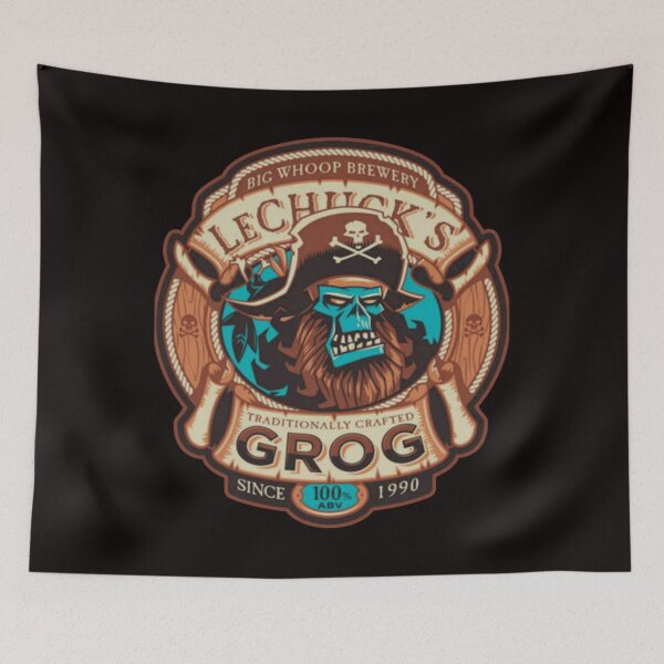 Item preview, LeChucks Grog  designed and sold by habituswearco.