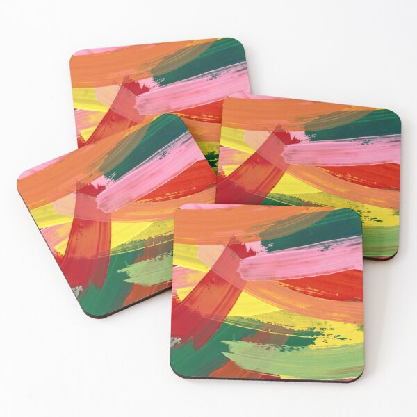 Item preview, Colorful Expressionist Oil Paint Texture Design designed and sold by AlxVel.