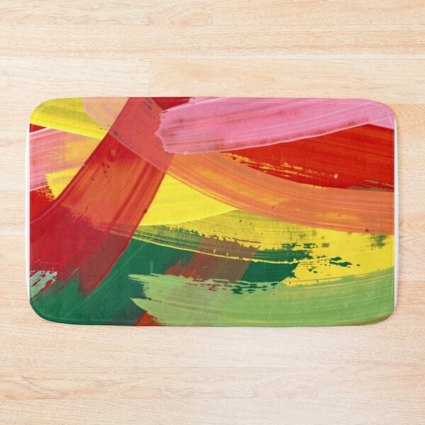 Item preview, Colorful Expressionist Oil Paint Texture Design designed and sold by AlxVel.