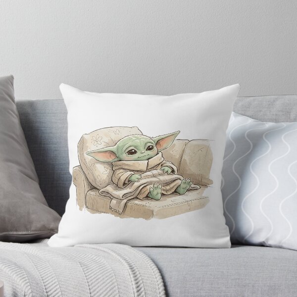 Item preview, BABY YODA RESTING ON SOFA designed and sold by LIS AND MELIVERSO.