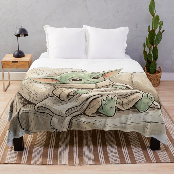 Item preview, BABY YODA RESTING ON SOFA designed and sold by LIS AND MELIVERSO.