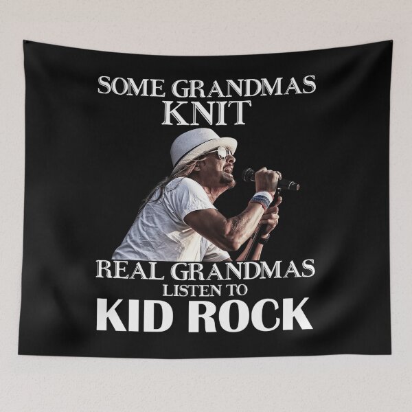 Item preview, Some Grandmas Knit Real Grandmas Listen To Kid Rock designed and sold by Spajic.