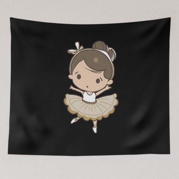 Item preview, Little Unsteady Ballerina Illustration designed and sold by Bappy888.