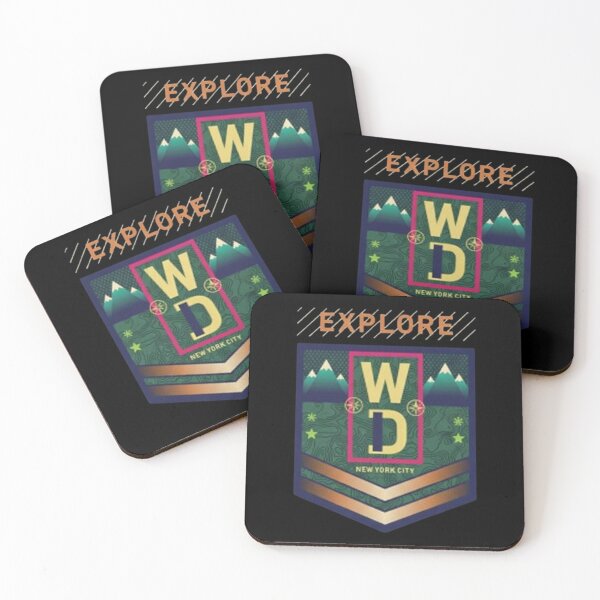 Item preview, Explore Badge – Topographic Adventure Emblem NYC designed and sold by Dogandesighn.