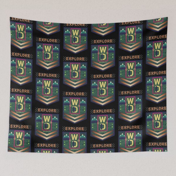 Item preview, Explore Badge – Topographic Adventure Emblem NYC designed and sold by Dogandesighn.