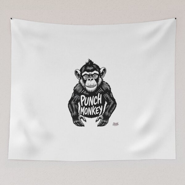 Item preview, Punch Monkey – Funny Retro Meme Design for Trend Lovers designed and sold by Sweet Dreams & Fantasia.